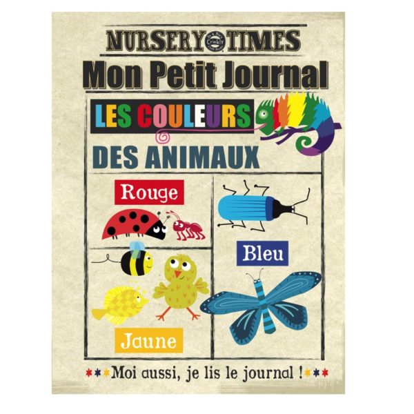 Livre en tissu - "Mon Petit Journal"