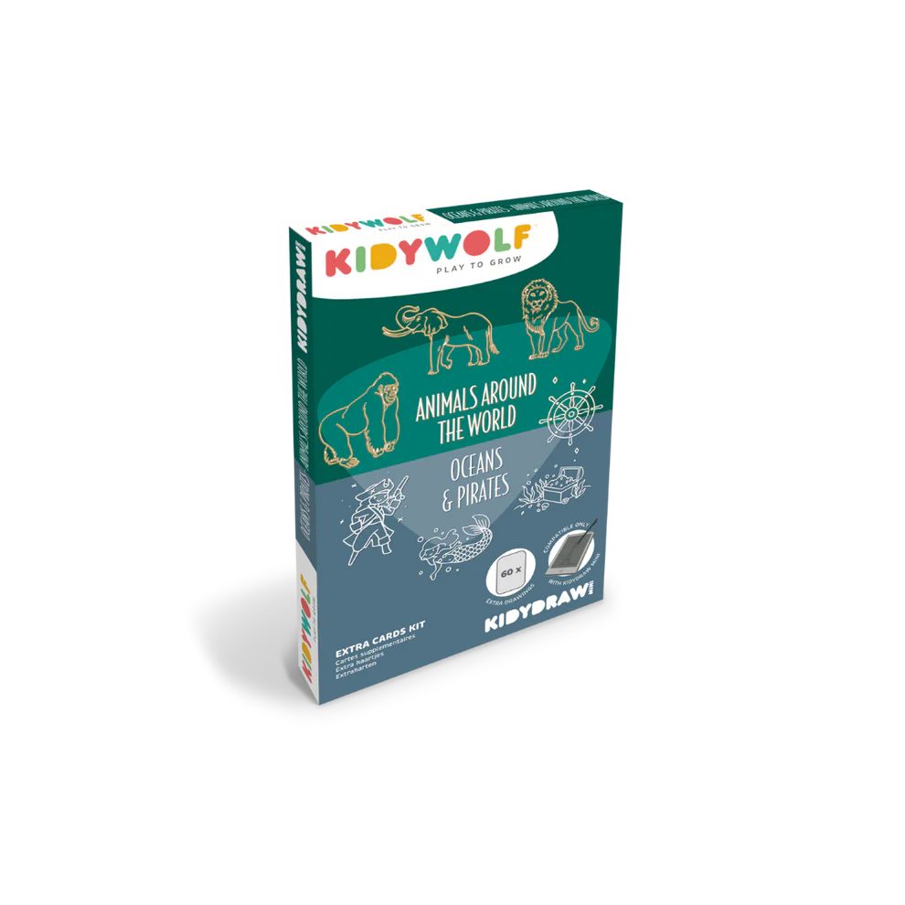 Recharge KIDYDRAW - Pirates | Animaux du monde