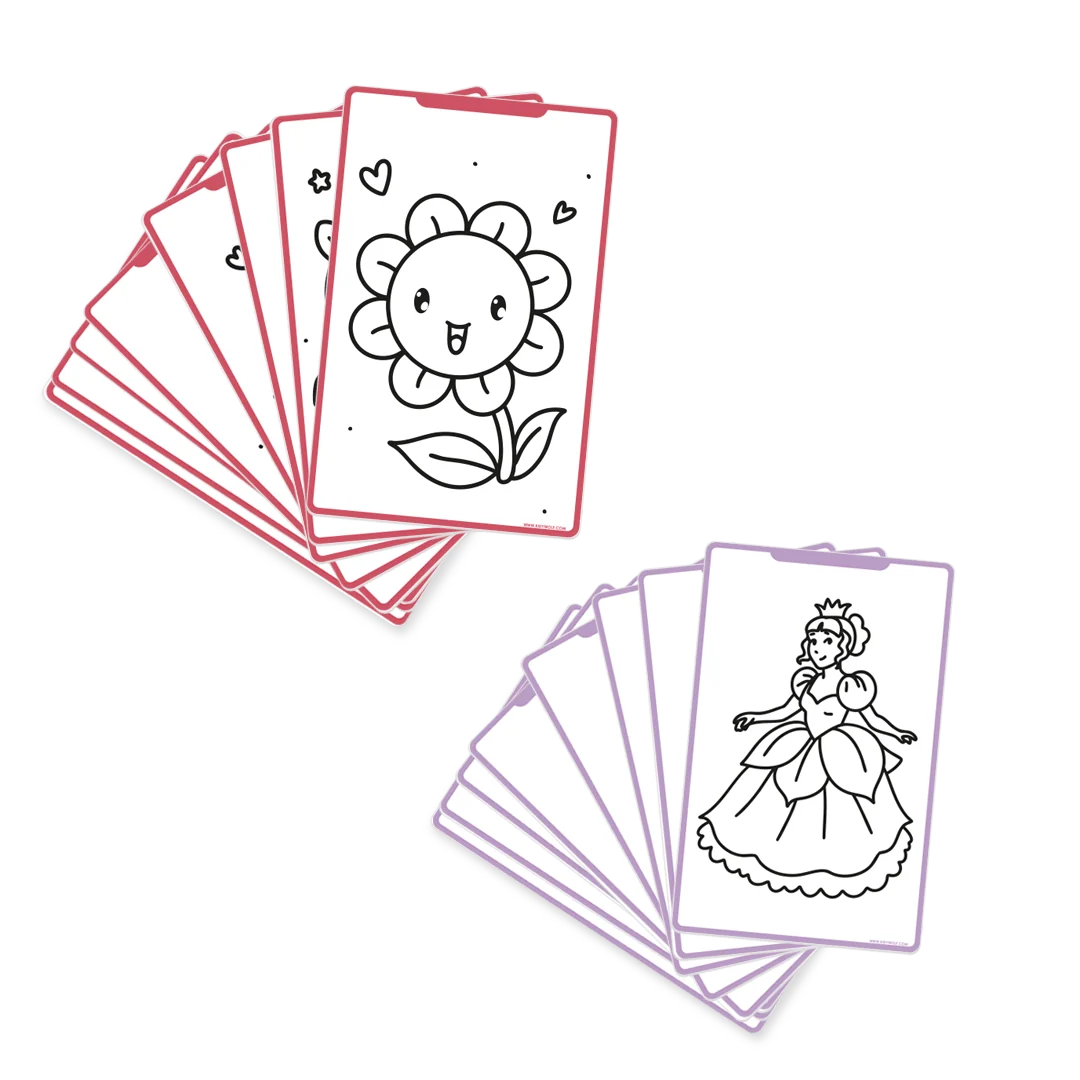 Recharge KIDYDRAW - Princesses | Kawaï