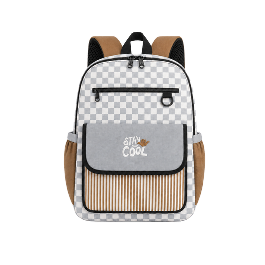 Sac à dos Noé - Damier Écume