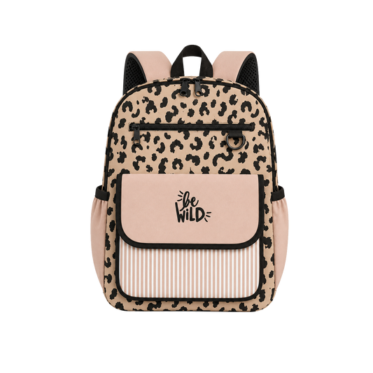 Sac à dos Noé - Léopard Beige