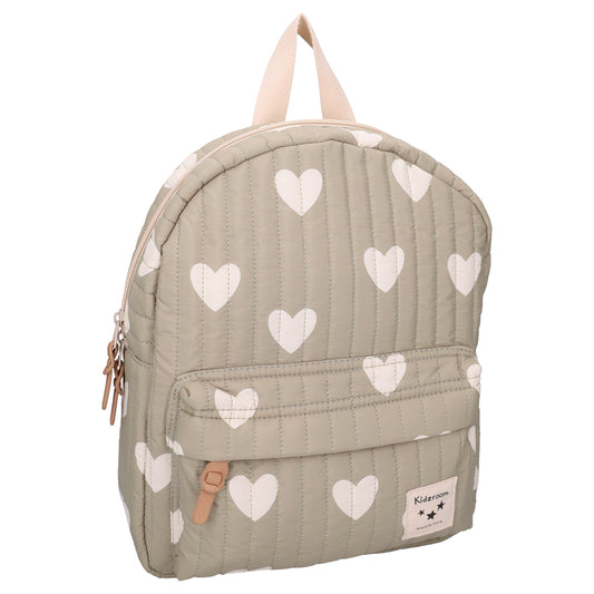 Sac à dos matelassé - Cœurs