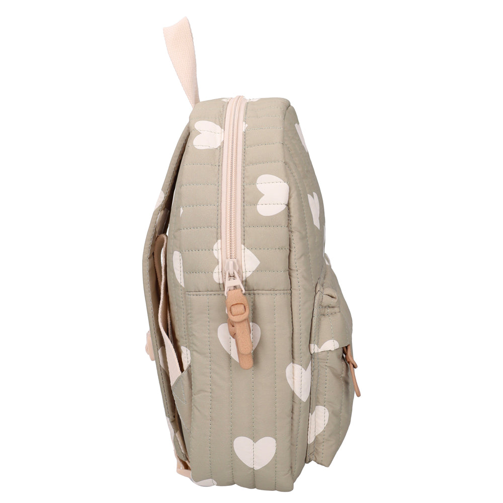 Sac à dos matelassé - Cœurs