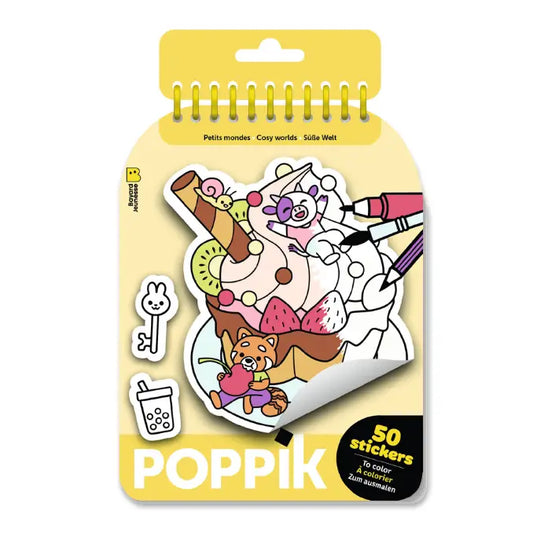 Stickers à colorier - Cosy