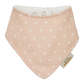 Bavoir/bandana - Petits Cœurs Beige