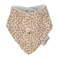 Bavoir/bandana - Léopard Beige