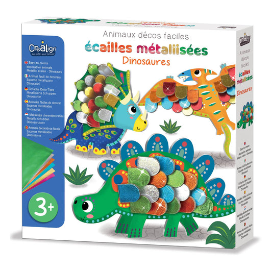Animaux déco - Ecailles métallisées "Dinosaures "