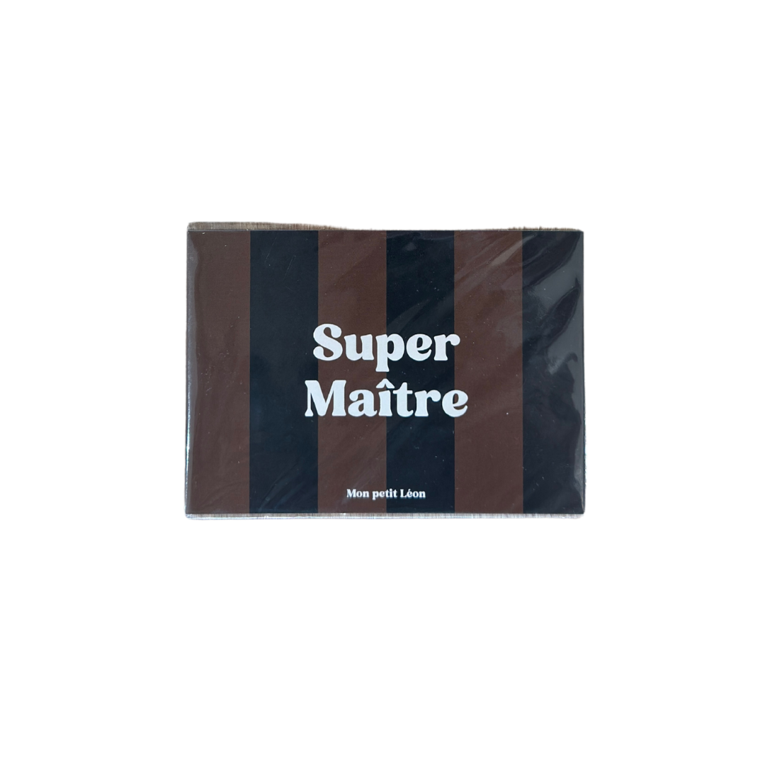 Carte postale "Super Maître"