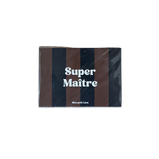 Carte postale "Super Maître"