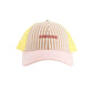 Casquette 3/6 ans "SUNSHINE" - Rose/Jaune