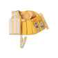 Gilet de natation - Fleurs Jaune - 2/3 ans