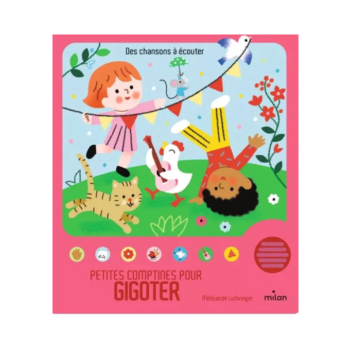 Livre à écouter - Comptines pour gigoter