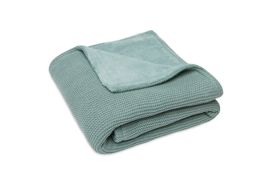 Couverture polaire - Basic Knit Vert d'Eau