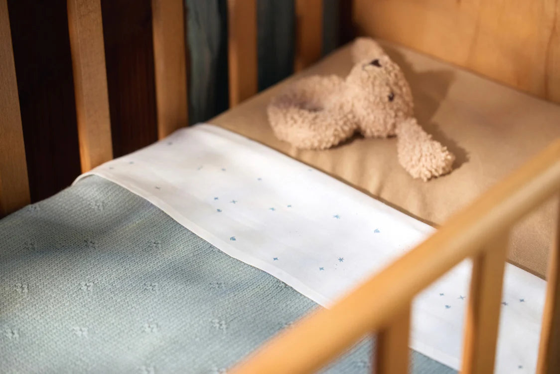 Couverture polaire - Cosy Knit Céruléen