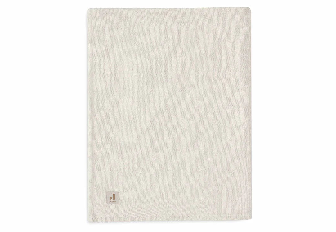 Couverture polaire - Cosy Knit Ivoire