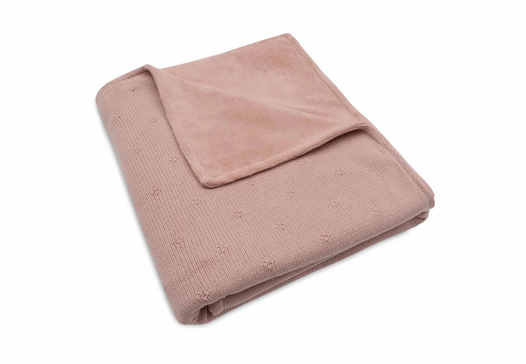 Couverture polaire - Cosy Knit Blush