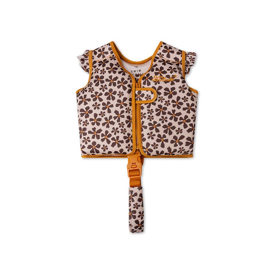 Gilet de natation - Fleurs sauvages - 1/2 ans