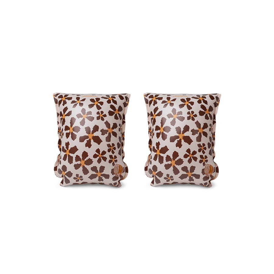 Brassards - Orange - Fleur sauvage - 2/6 ans