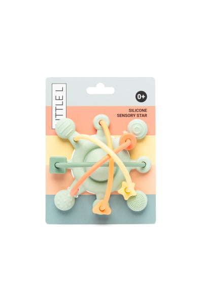 Jouet Sensoriel - Étoile Vert/Orange