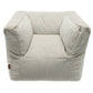 Fauteuil Pouf - Velours Sauge