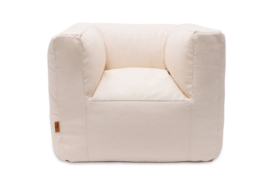 Fauteuil Pouf - Twill naturel