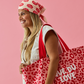 Foulard Lollilove - Blanc/Rouge