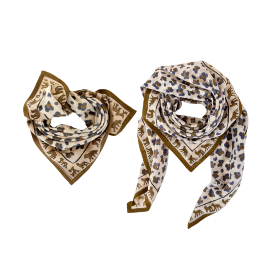 Foulard Félinda - Macadamia