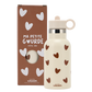 Gourde 350ml - Cœurs Crème