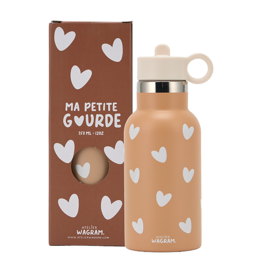 Gourde 350ml - Cœurs Nougat