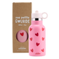 Gourde 350ml - Cœurs Rouge