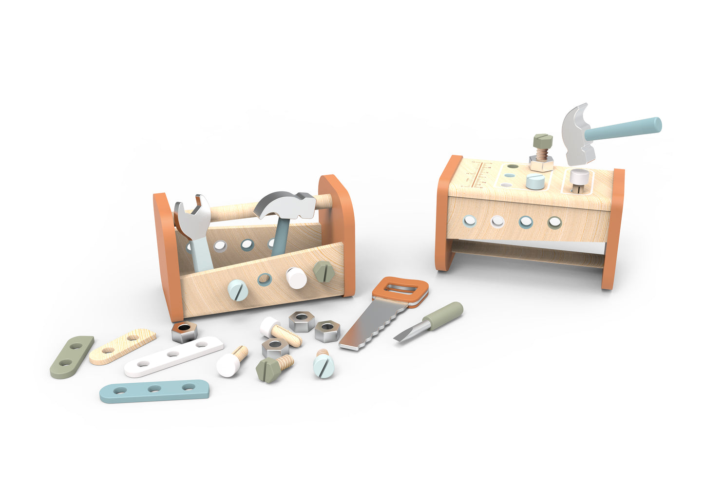 Jouet en bois - Outils de bricolage