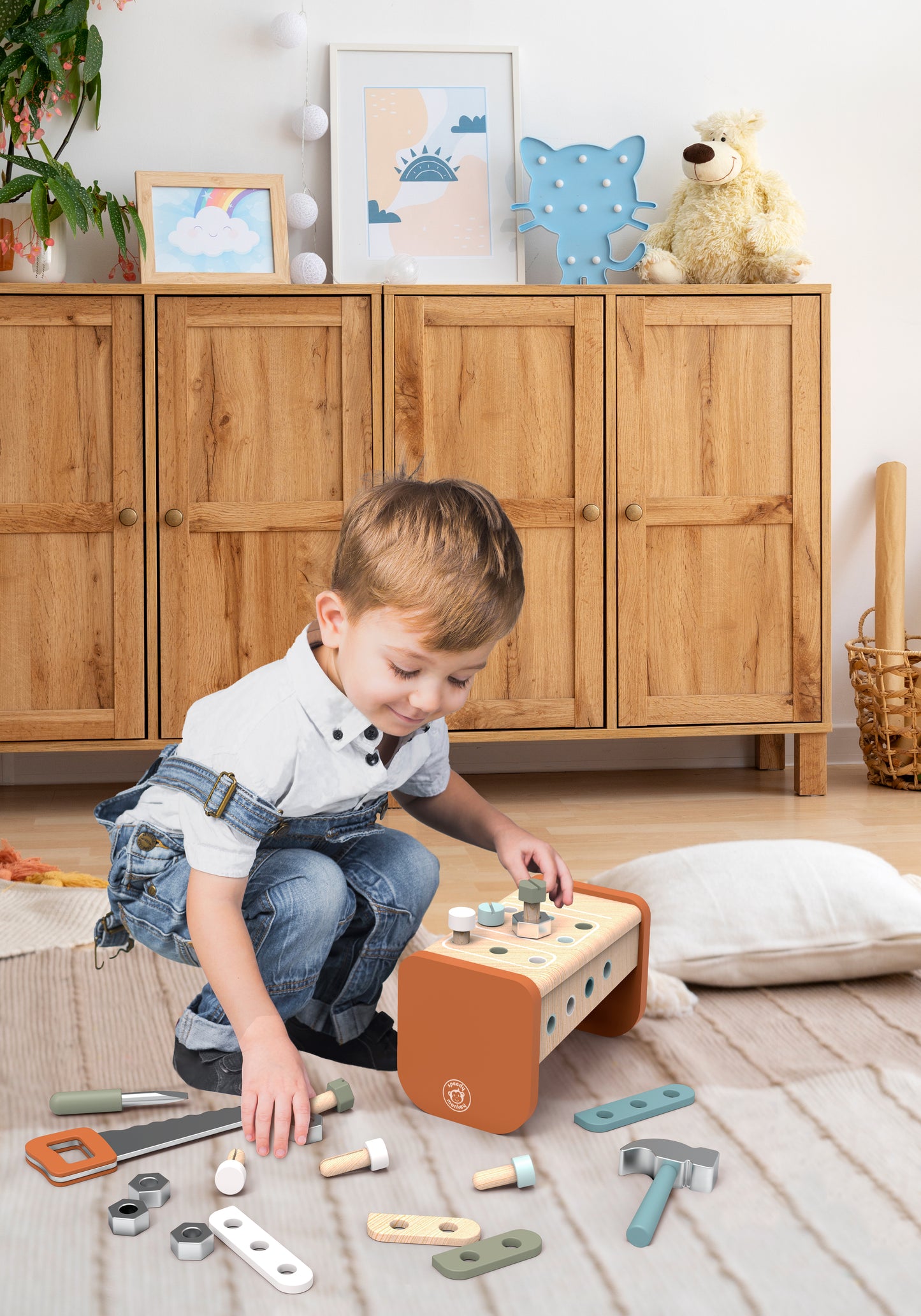 Jouet en bois - Outils de bricolage
