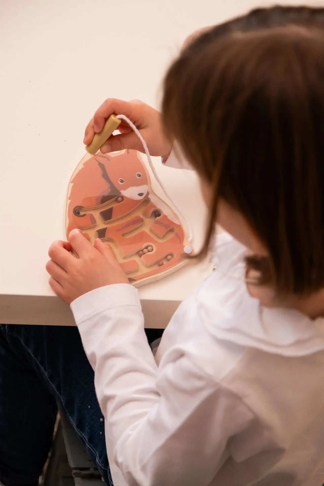 Mini labyrinthe magnétique - Écureuil