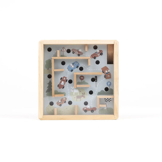 Labyrinthe en bois - Voitures