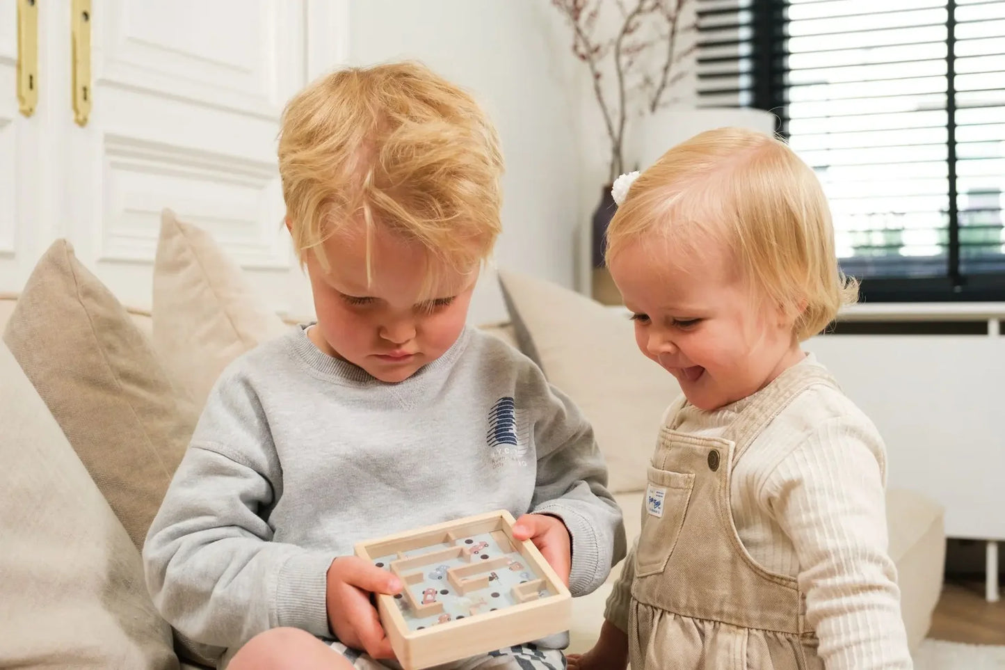 Labyrinthe en bois - Voitures