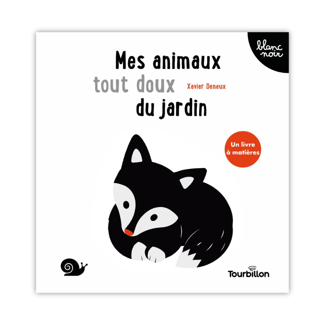 Livre Noir&Blanc - Mes animaux tout doux