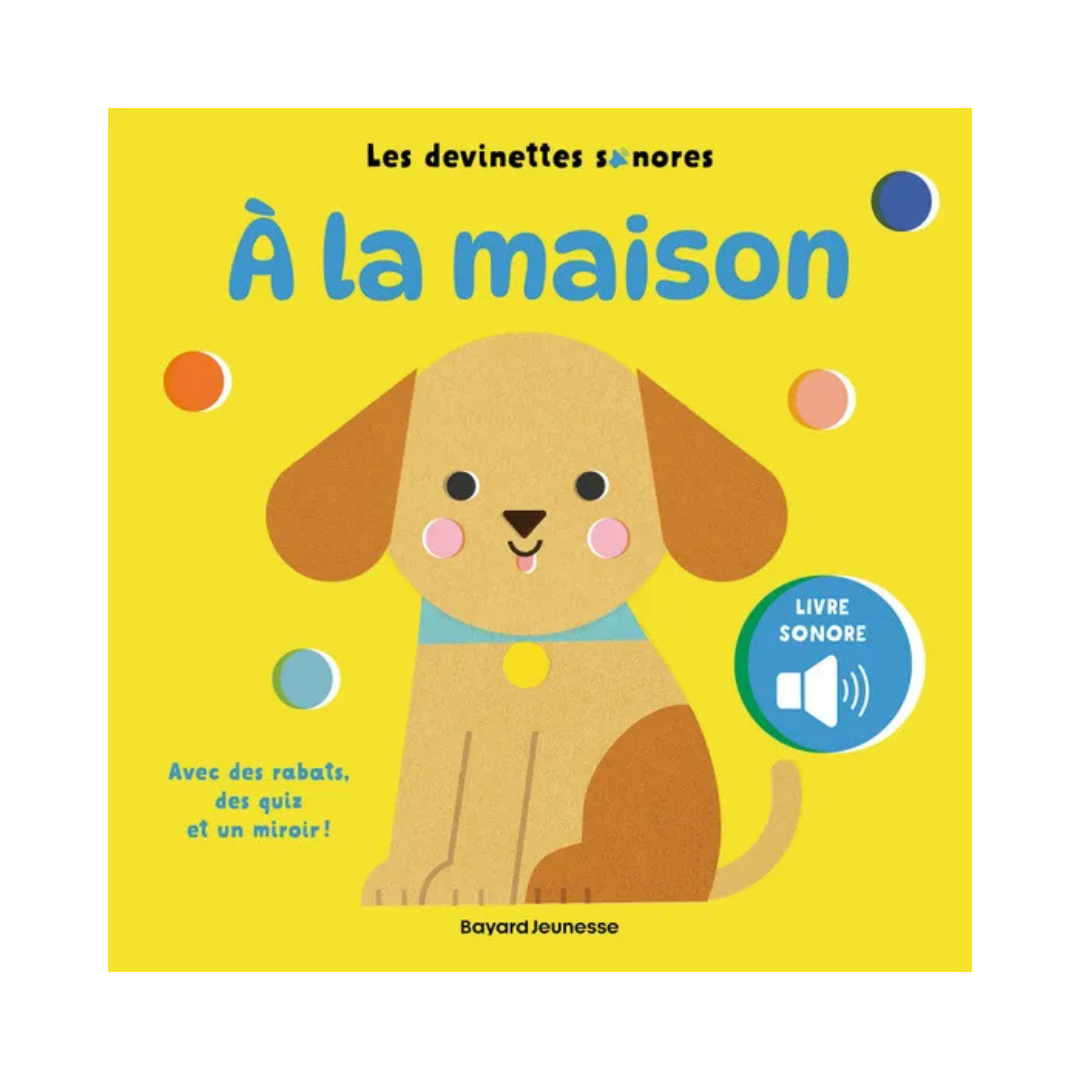 Livre sonore - Devinettes à la maison