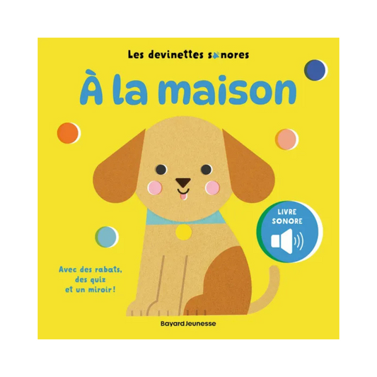 Livre sonore - Devinettes à la maison