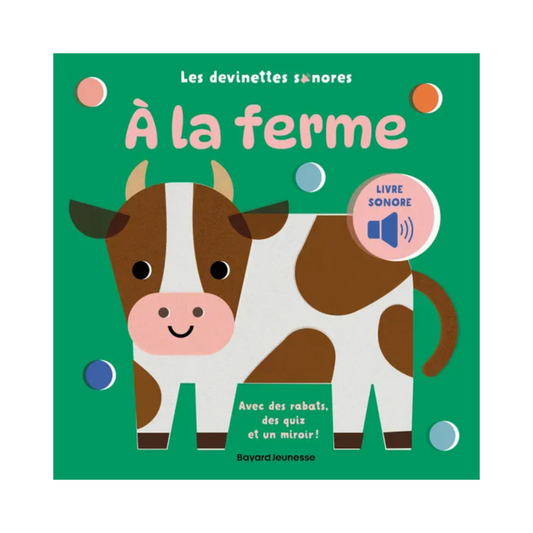 Livre sonore - Devinettes à la ferme