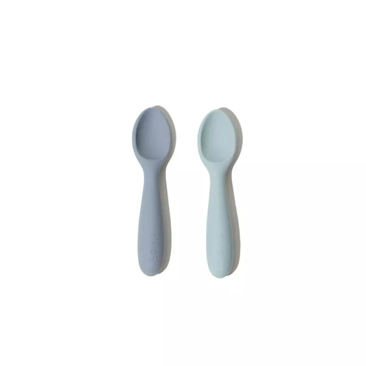 Set de 2 cuillères 2ème âge - Bleu/Gris