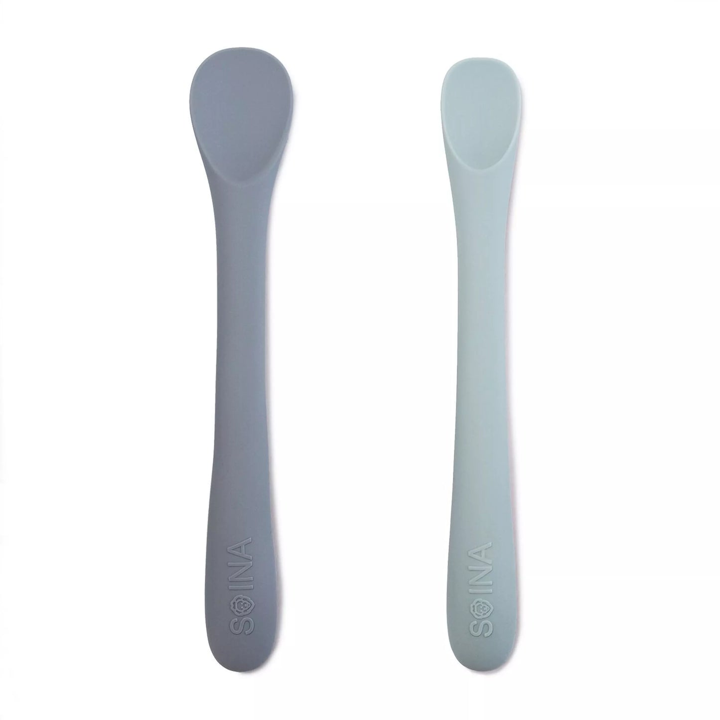 Set de 2 cuillères - Bleu/Gris