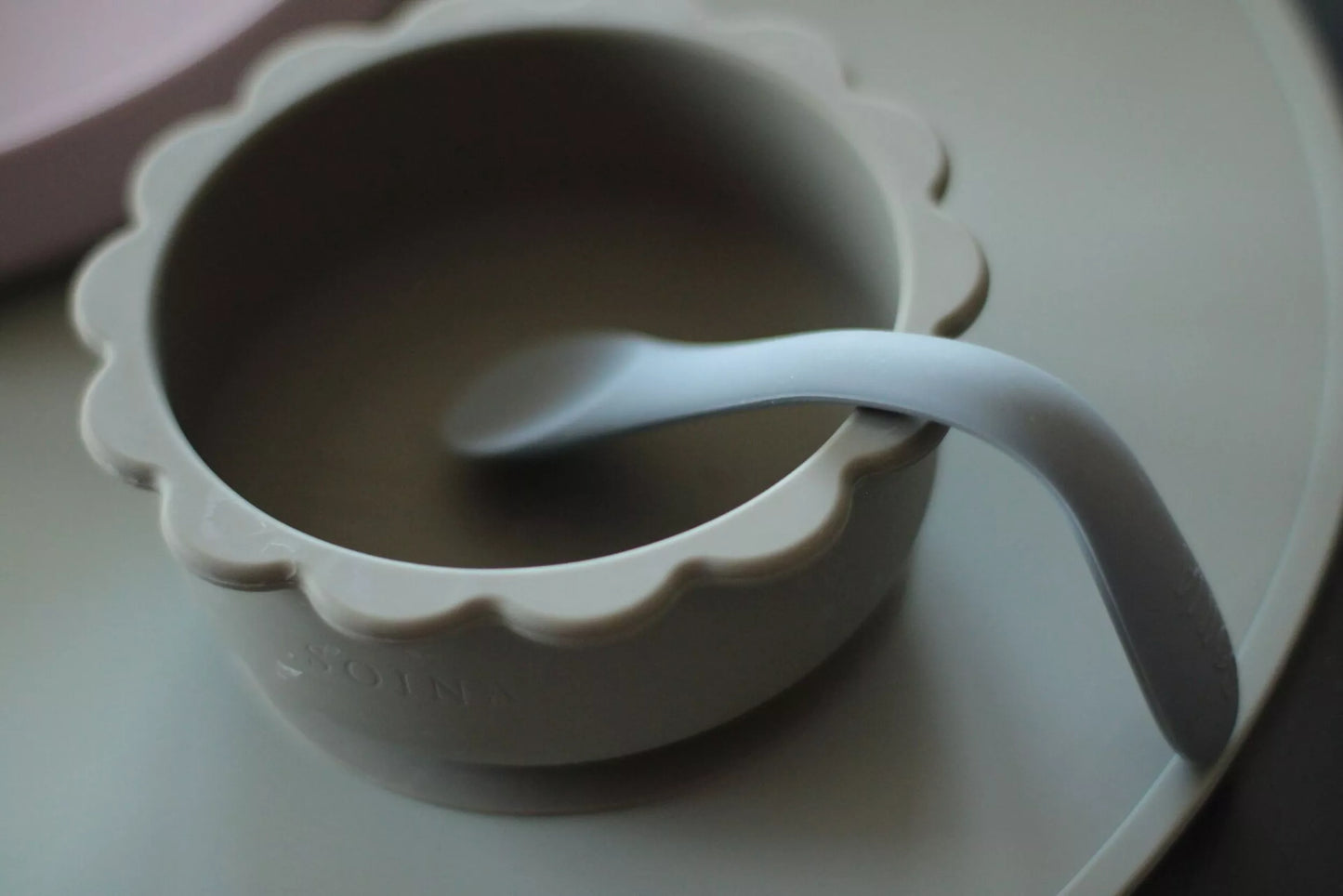 Set de 2 cuillères - Bleu/Gris