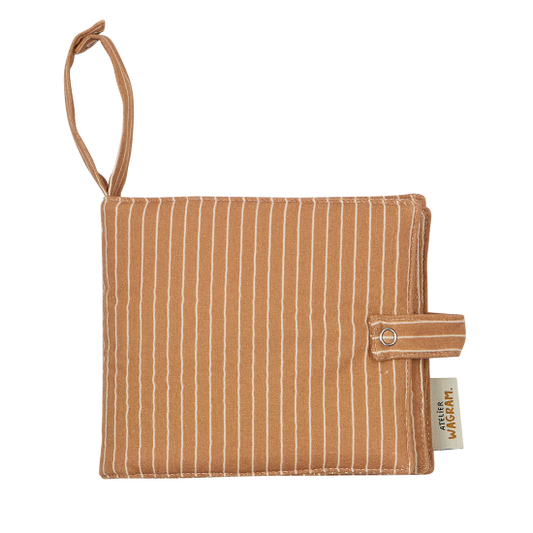 Album photo tissu - Rayures Fines