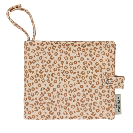 Album photo tissu - Léopard Beige