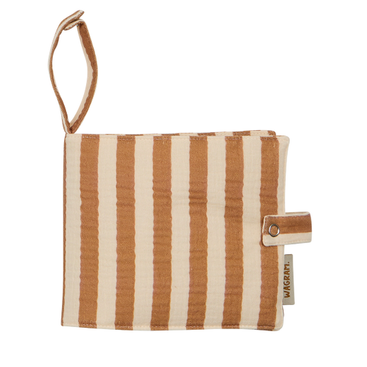 Album photo tissu - Rayures Larges