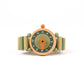 Montre en bois - Vert