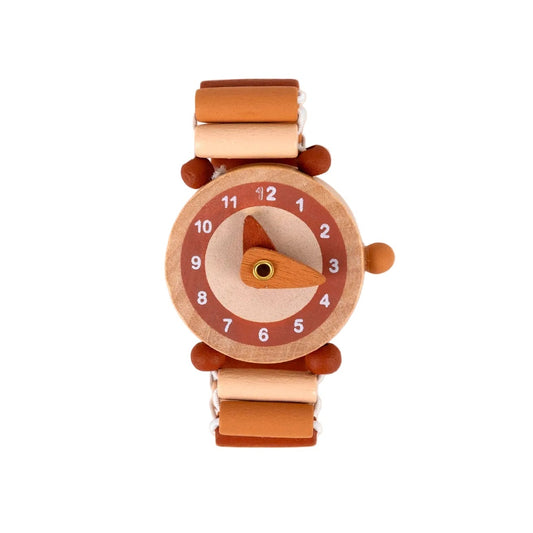 Montre en bois - Rose