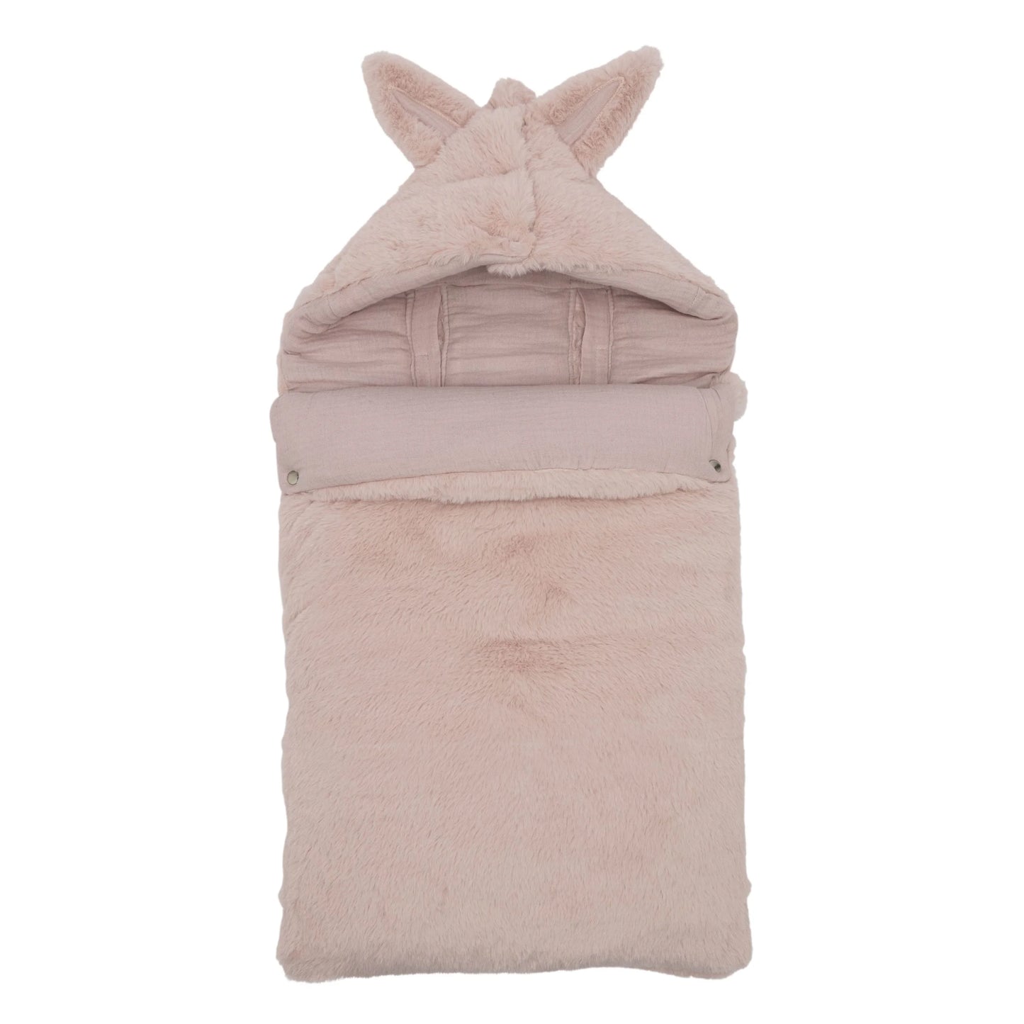 Nid d'ange fausse fourrure - Blush