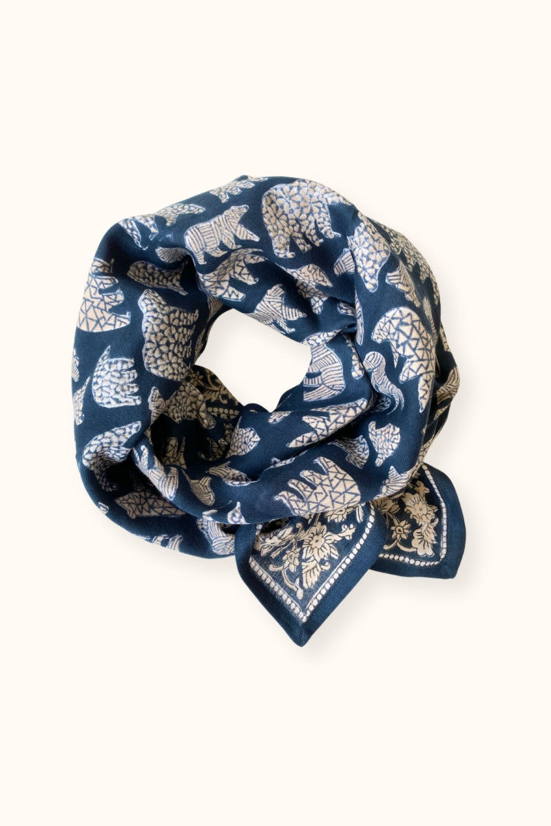 Foulard Ours - Orage