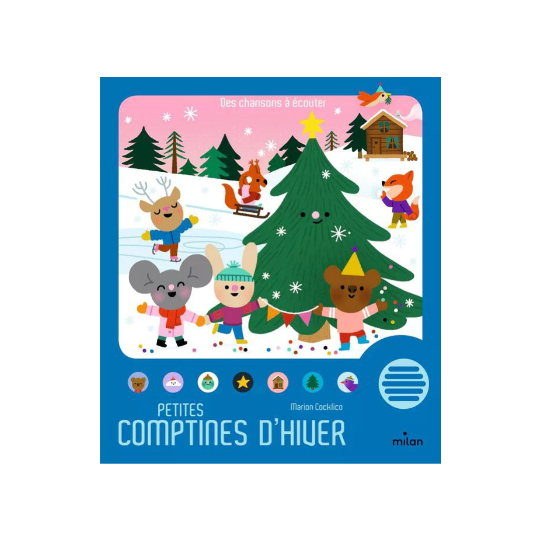 Livre à écouter - Comptines d'hiver